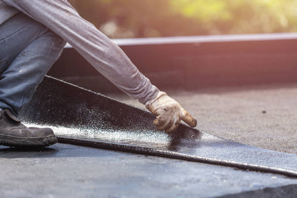 Professional Crawl Space Encapsulation technician working in Clarksville, MI